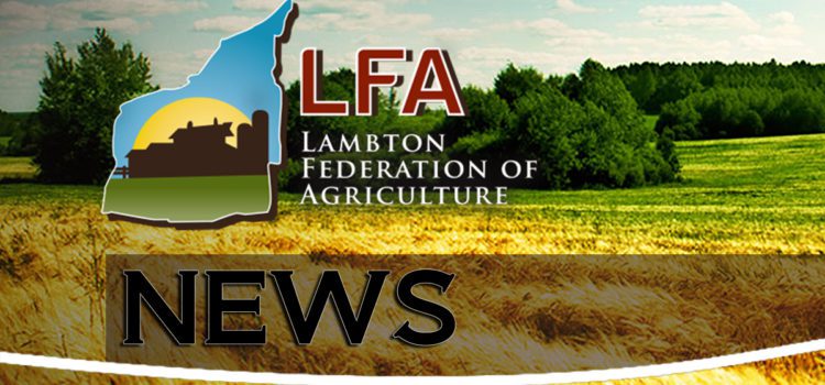 November 2015 Lambton Federation of Agriculture AGM Report