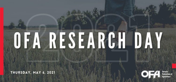 May 2021 – Virtual OFA Research Day