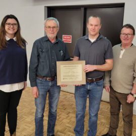 Lambton SCIA 2022 Outstanding Farmer of the Year Award Presented to the Douglas Family