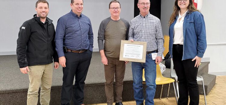 Lambton SCIA 2023 Outstanding Farmer of the Year Award Presented to Pat Murphy