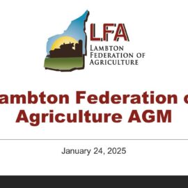 January 2025 LFA Annual General Meeting